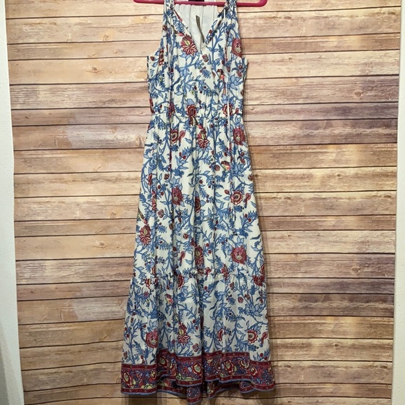 J Crew Point Sur Ruffle Maxi Dress ASO Pippa Middleton - Picture 2 of 7